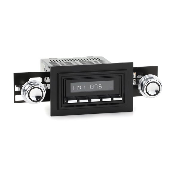 RetroRadio Compatible with 1972-76 Lincoln Continental Mark IV Features Include Bluetooth, AUX, AM/FM LABC-M1-221-08-77L5