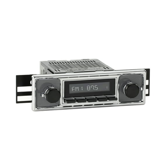 RetroRadio Compatible with 1973-80 Mercedes-Benz 450 Series Features Include Bluetooth, HD, SiriusXM Ready, AM/FM LCB-M4-308-509-40-80M