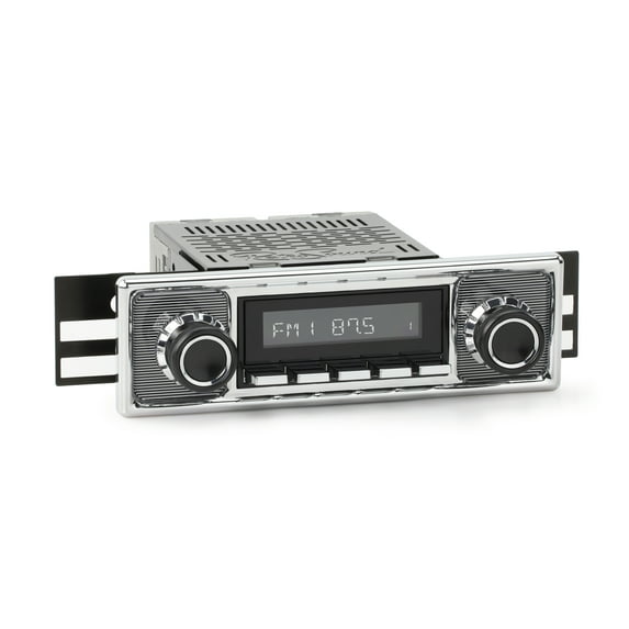 RetroRadio Compatible with 1973-80 Mercedes-Benz 450 Series Features Include Bluetooth, USB, AM/FM HBC-M2-308-509-39-78M