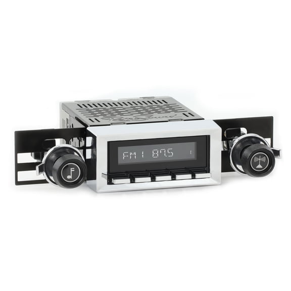 RetroRadio Compatible with 1973-83 Chevrolet Malibu Features Include Bluetooth, AUX, AM/FM LABC-M1-116-37-73C10