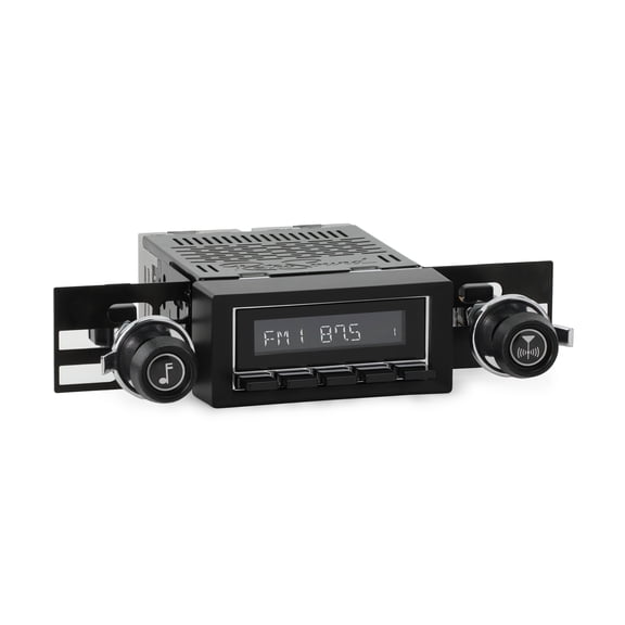 RetroRadio Compatible with 1973-83 Chevrolet Malibu Features Include Bluetooth, AUX, AM/FM LACB-M1-216-37-73C10
