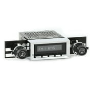 RetroRadio Compatible with 1973-87 Chevrolet C/K Series Truck Features Include Bluetooth, AUX, AM/FM LABC-M1-116-37-73C1