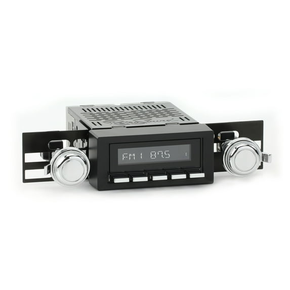 RetroRadio Compatible with 1973-87 GMC C/K Series Truck Features Include Bluetooth, AUX, AM/FM LABC-M1-216-03-73G1