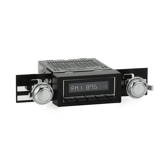 RetroRadio Compatible with 1973-87 GMC C/K Series Truck Features Include Bluetooth, AUX, AM/FM LACB-M1-216-03P-73PG1