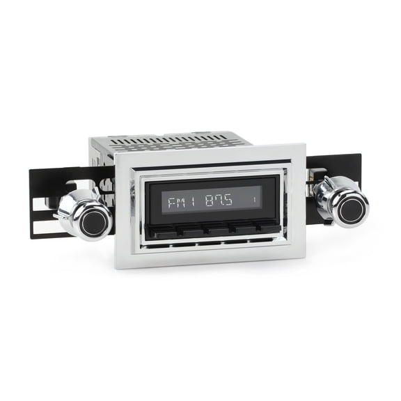 RetroRadio Compatible with 1974-77 Ford Maverick Features Include Bluetooth, AUX, AM/FM LAB-M1-121-55P-75PF14