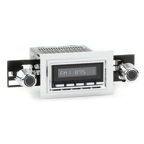 RetroRadio Compatible with 1974-77 Ford Maverick Features Include Bluetooth, AUX, AM/FM LABC-M1-121-55P-75PF14