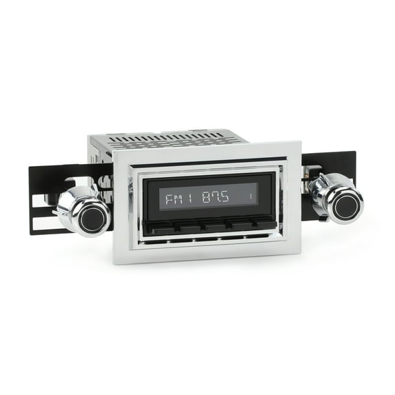 RetroRadio Compatible with 1974-77 Ford Maverick Features Include Bluetooth, USB, AM/FM HB-M2-121-55-75F14