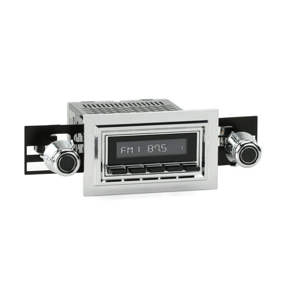 RetroRadio Compatible with 1975-80 Mercury Monarch Features Include Bluetooth, USB, AM/FM HCB-M2-121-55-75MC4