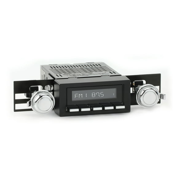 RetroRadio Compatible with 1977-83 Jeep CJ5 Features Include Bluetooth, AUX, AM/FM LABC-M1-216-03P-73PJ2
