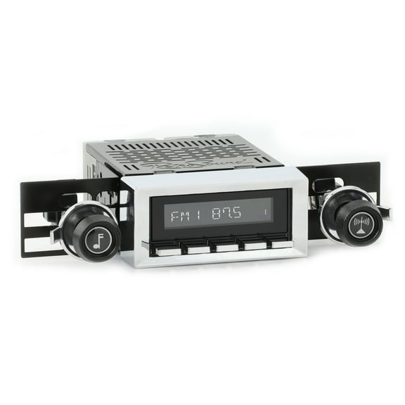 RetroRadio Compatible with 1977-83 Jeep CJ5 Features Include Bluetooth, HD, SiriusXM Ready, AM/FM LBC-M4-116-37-73J2