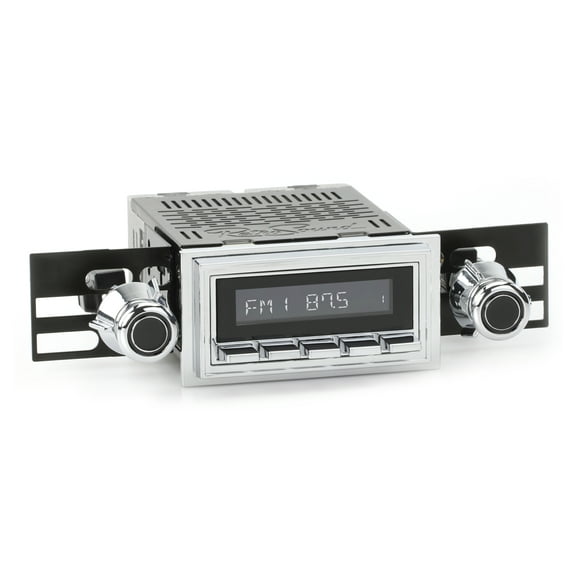 RetroRadio Compatible with 1978-79 Ford Bronco Features Include Bluetooth, USB, AM/FM HC-M2-126-55-75F2