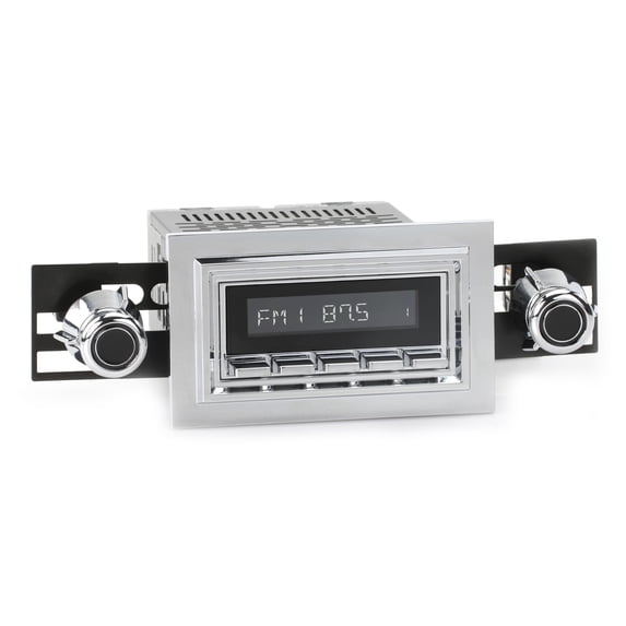 RetroRadio Compatible with 1978-83 Ford Fairmont Features Include Bluetooth, AUX, AM/FM LAC-M1-121-55-75F9