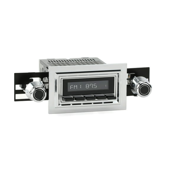RetroRadio Compatible with 1978-83 Jeep J10 Features Include Bluetooth, HD, SiriusXM Ready, AM/FM LCB-M4-121-55-75J2