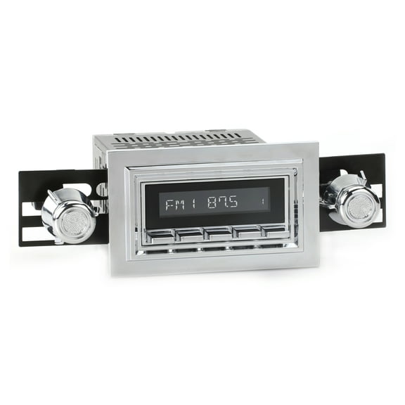 RetroRadio Compatible with 1978-83 Jeep J10 Features Include Bluetooth, USB, AM/FM HC-M2-121-05-75J2