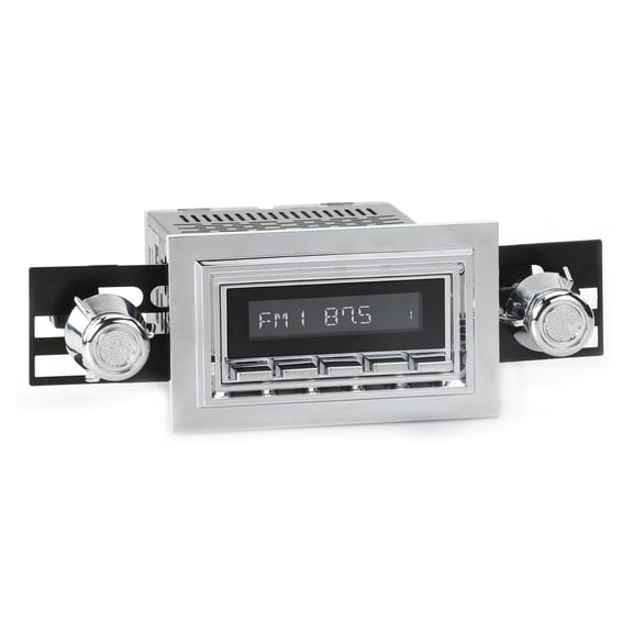 RetroRadio Compatible with 1978-83 Mercury Zephyr Features Include Bluetooth, HD, SiriusXM Ready, AM/FM LC-M4-121-05-75MC2
