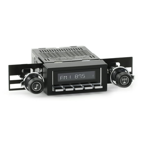 RetroRadio Compatible with 1981-85 Jeep CJ8/Scrambler Features Include Bluetooth, HD, SiriusXM Ready, AM/FM LC-M4-216-37-73J1