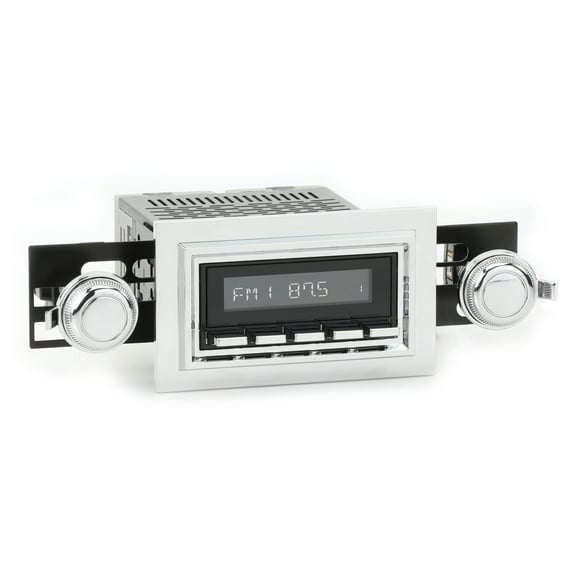 RetroRadio Compatible with 1981-86 Mercury Lynx Features Include Bluetooth, AUX, AM/FM LABC-M1-121-03P-73PMC1