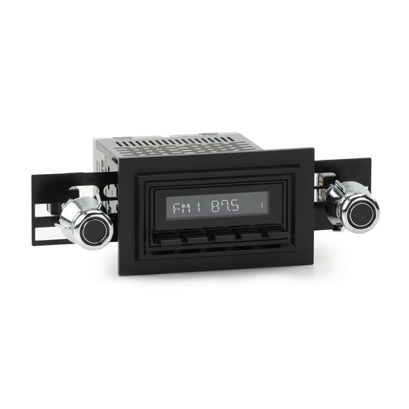 RetroRadio Compatible with 1981-87 Lincoln Town Car Features Include Bluetooth, USB, AM/FM HB-M2-221-55P-75PL4