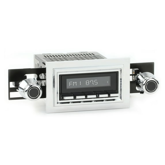 RetroRadio Compatible with 1981-87 Lincoln Town Car Features Include Bluetooth, USB, AM/FM HBC-M2-121-55-75L4