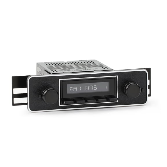 RetroRadio Compatible with 1982-88 Volkswagen Quantum with DIN Kit Features Include Bluetooth, HD, SiriusXM Ready, AM/FM LB-M4-502-40-90VW11