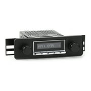 RetroRadio Compatible with 1986-93 Jaguar XJ with DIN Kit Features Include Bluetooth, AUX, AM/FM LAC-M1-402-40-90JA3