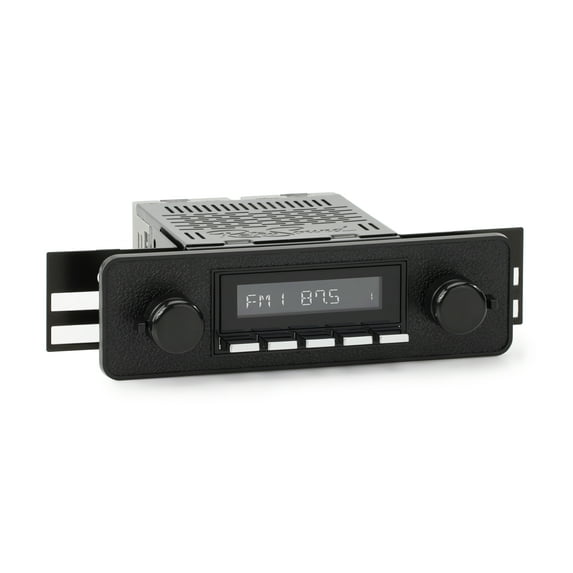 RetroRadio Compatible with 1989-91 Geo Tracker with DIN Kit Features Include Bluetooth, AUX, AM/FM LABC-M1-402-40-90GE