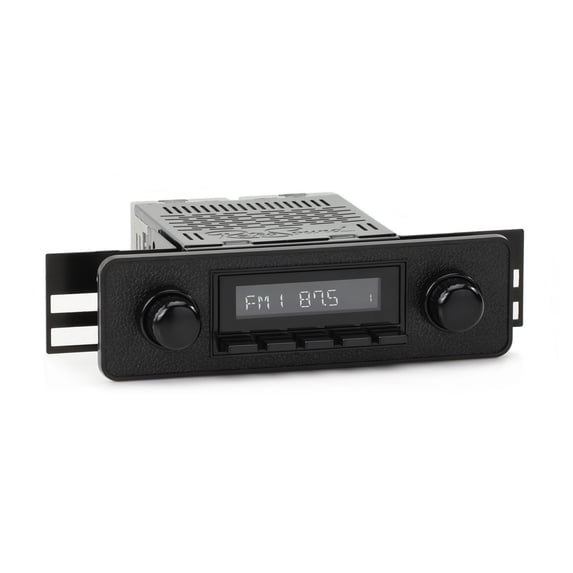 RetroRadio Compatible with 1995-97 Ford Aspire with DIN Kit Features Include Bluetooth, HD, SiriusXM Ready, AM/FM LB-M4-402-36-96F