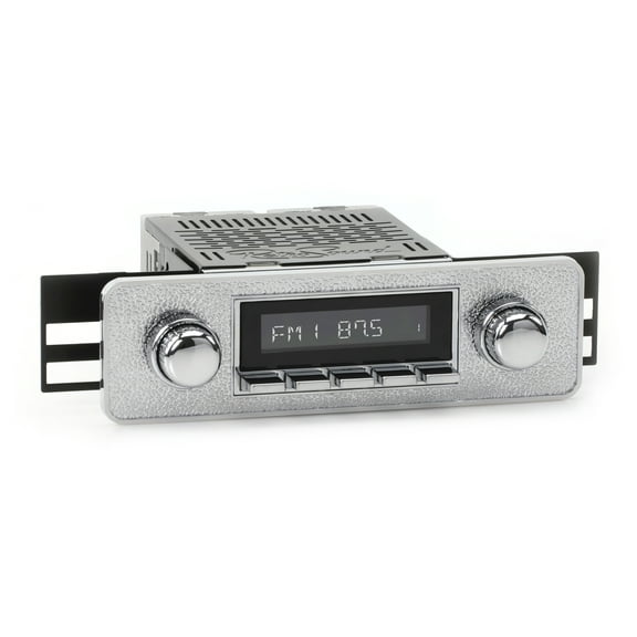 RetroRadio Compatible with 1999-04 Mercedes-Benz SLK-230/320 Features Include Bluetooth, AUX, AM/FM LAC-M1-302-06-76M