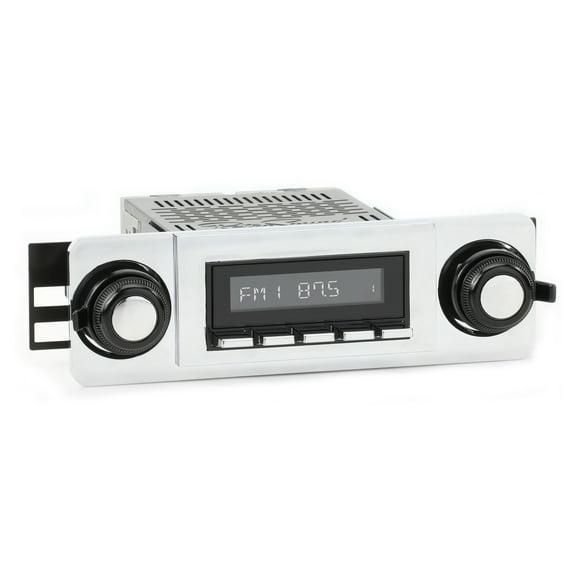 RetroSound RetroRadio, compatible with 1967-1972 Chevrolet C/K Series Truck, 300-watt Classic Truck Stereo with AM/FM RDS Tuner, HD Radio Technology, Bluetooth, USB, Subwoofer out, & SiriusXM-Ready