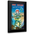 thumbnail image 1 of Retrobot 11x18 Black Modern Framed Museum Art Print Titled - Moon Explorer, 1 of 5