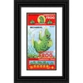 thumbnail image 1 of Retrobot 11x18 Black Ornate Wood Framed with Double Matting Museum Art Print Titled - Mechanical Somersault Frog, 1 of 4