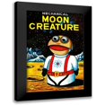 thumbnail image 1 of Retrobot 13x18 Black Modern Framed Museum Art Print Titled - Mechanical Moon Creature, 1 of 5