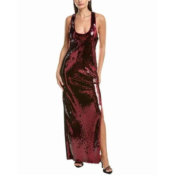 Retrofête womens  Bella Sequin Maxi Dress, m, Red