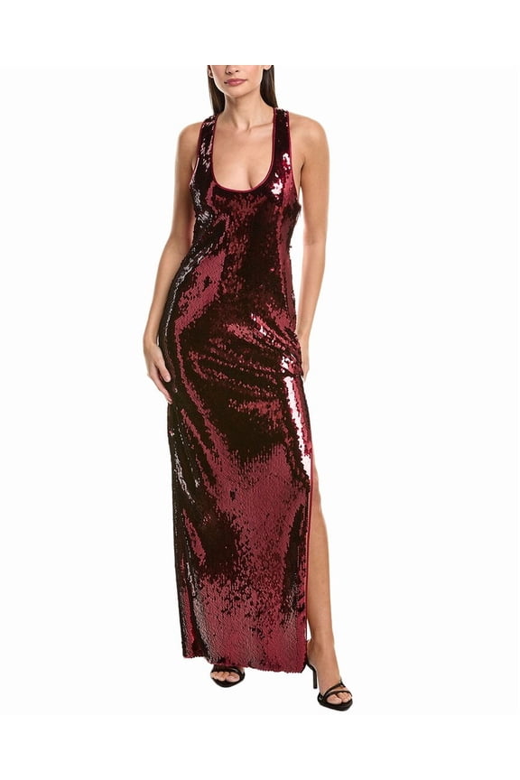 Retrofête womens  Bella Sequin Maxi Dress, s, Red