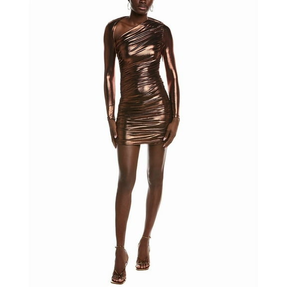 Retrofête womens Kaylor Mini Dress, l, Brown