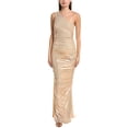 thumbnail image 1 of Retrofête womens  Shannon Maxi Dress, m, Brown, 1 of 3