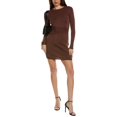 thumbnail image 1 of Retrofête womens  Sonja Sheath Dress, xs, Brown, 1 of 3