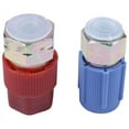 thumbnail image 1 of Retrofit 7/16 to 3/8 Conversion Adapter R12 to High/Low AC Fitting, 1 of 8