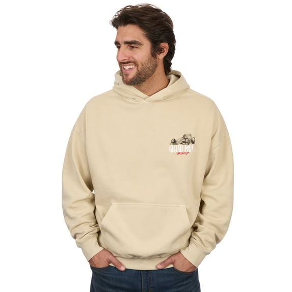 Retrofit Men's Long Sleeve Graphic Pullover Hoodie, Size S-3XL