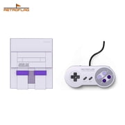 Retroflag SUPERPi Case U Retro Console Kit, NES Style Raspberry Pi Case with USB Controller, Safe Shutdown, Cooling Fan and Microsd Storage
