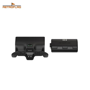 Retroflag Xbox Series Controller Super Back Clip - Macro Programming, Wireless Wake-Up for Switch, 1000mAh Battery & Multi-Platform Compatibility (Switch/PC)