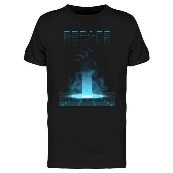 Retrofuturistic Escape Quote T-Shirt Men -Image by Shutterstock, Male Small