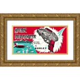 thumbnail image 1 of Retrogun 24x14 Gold Ornate Wood Framed with Double Matting Museum Art Print Titled - Atomic Disintegrator, 1 of 4