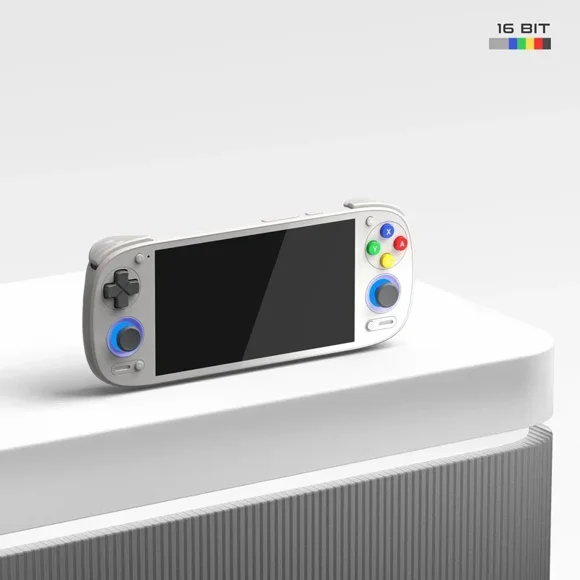 Retroid Pocket 5 Handheld Game Console 5.5'' AMOLED Screen Android 13 Joystick RGB Lighting Effect Active Cooling Video Games