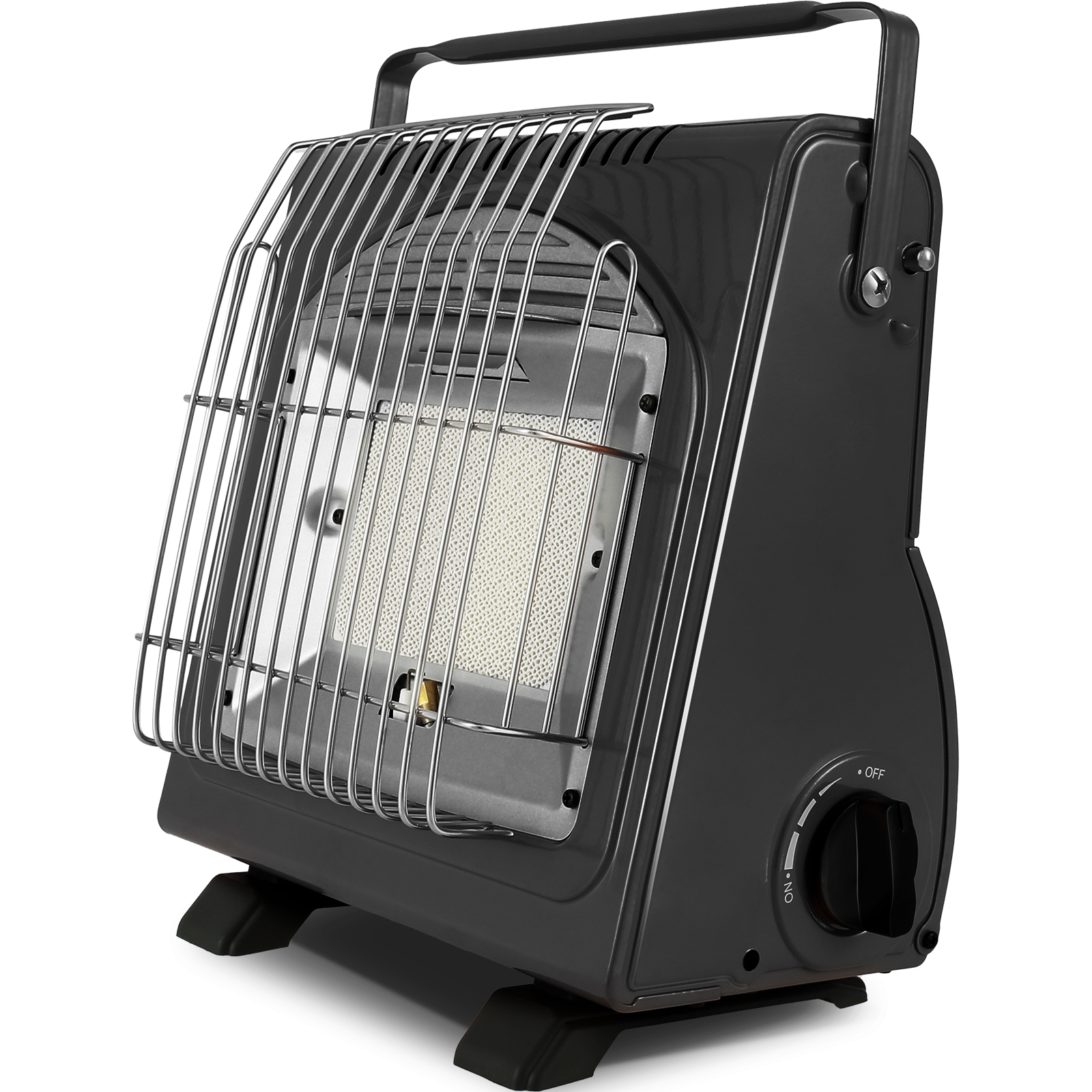 Retrok 1700W Portable Gas Heater Adjustable Temperature Space Heater
