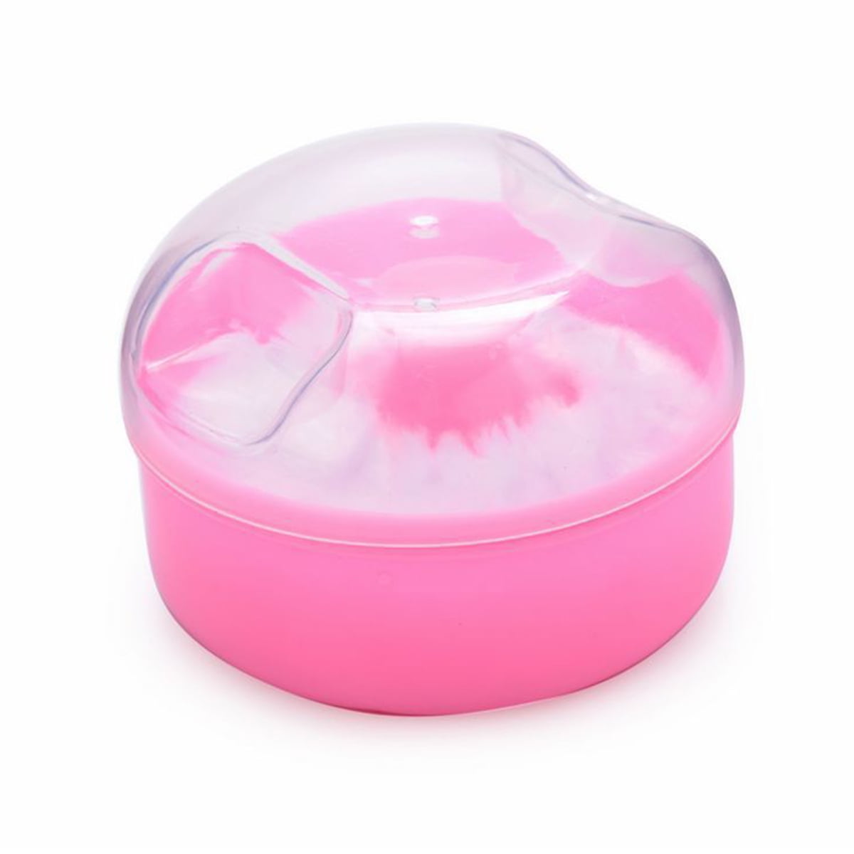 Retrok Baby Powder Puff Box Body Talcum Powder Case Fluffy Body After