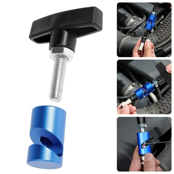 Retrok Lift Support Clamp Metal Hood Strut Clamp Portable Car Hood Holder Strut Support Clip Sturdy Lift Rod Clamp Lightweight Strut Holder Retainer Tool for Car Automotive