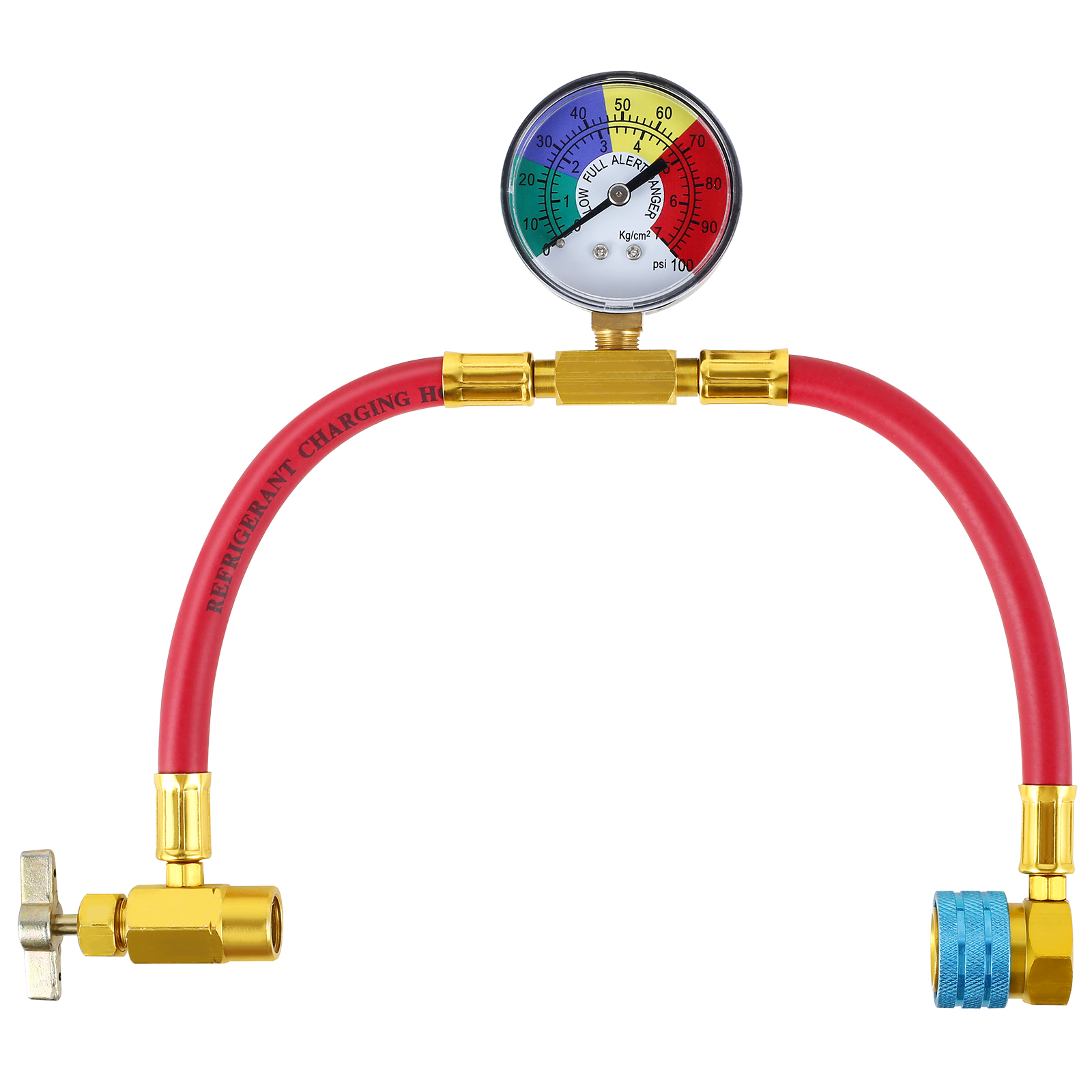 Kit Conversion R1234yf Auto-scellant - Adaptateur CAN TAP Avec 2 Raccords - Pour Climatisation Auto R-1234yf