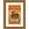 thumbnail image 1 of Retrolabel 10x14 Gold Ornate Wood Framed with Double Matting Museum Art Print Titled - Beste Oude Genever de Goeie Seeve, 1 of 4