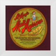 thumbnail image 1 of Retrolabel 20x20 White Modern Wood Framed Museum Art Print Titled - McAvoys Malt Marrows Malt Tonic, 1 of 4